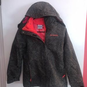 Columbia girls 2-layer jacket